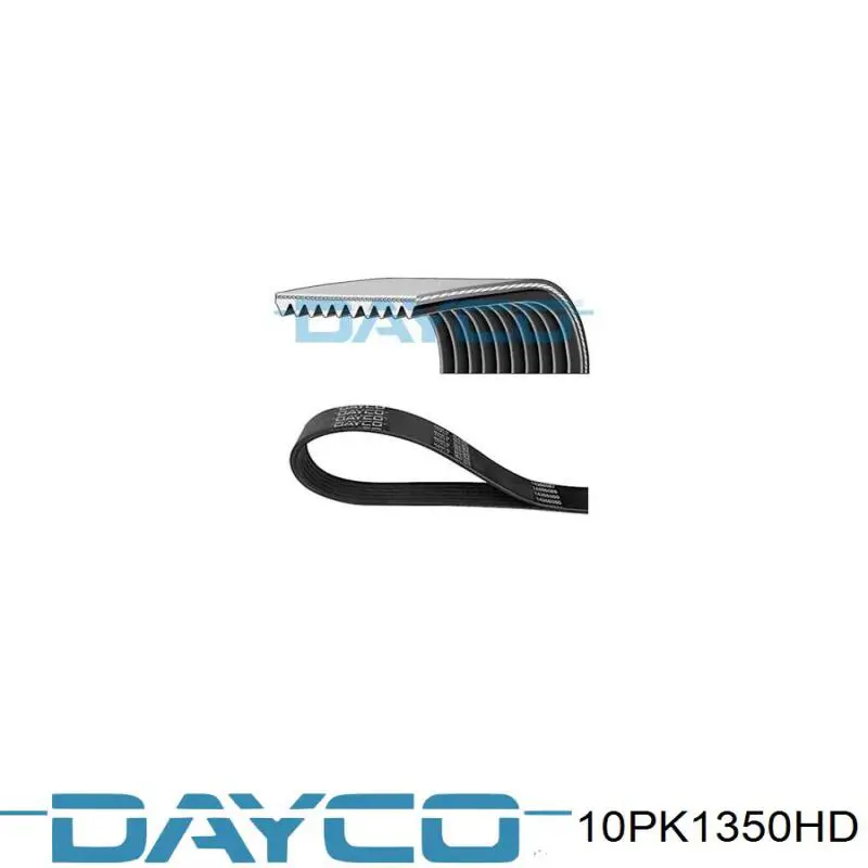 Клиновий ремінь Dayco 10PK1350HD ціна, від 17.36 USD