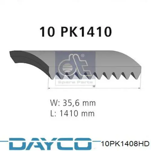 Клиновий ремінь Renault (RVI) 7423605887 ціна, від 25.72 USD