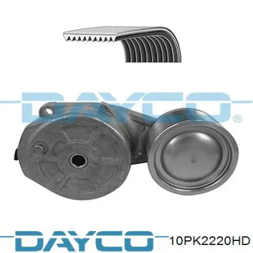 Купити 10PK2220HD Dayco Ремінь генератора