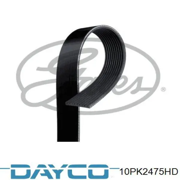 Клиновий ремінь Dayco 10PK2475HD ціна, від 33.27 USD