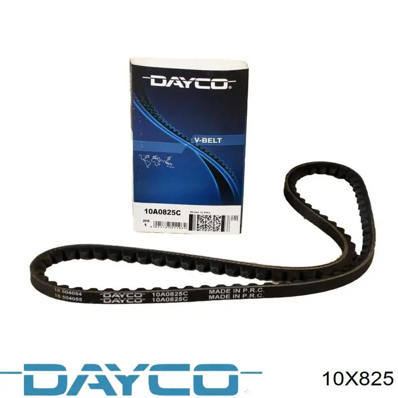 10X825 Dayco Ремень генератора
