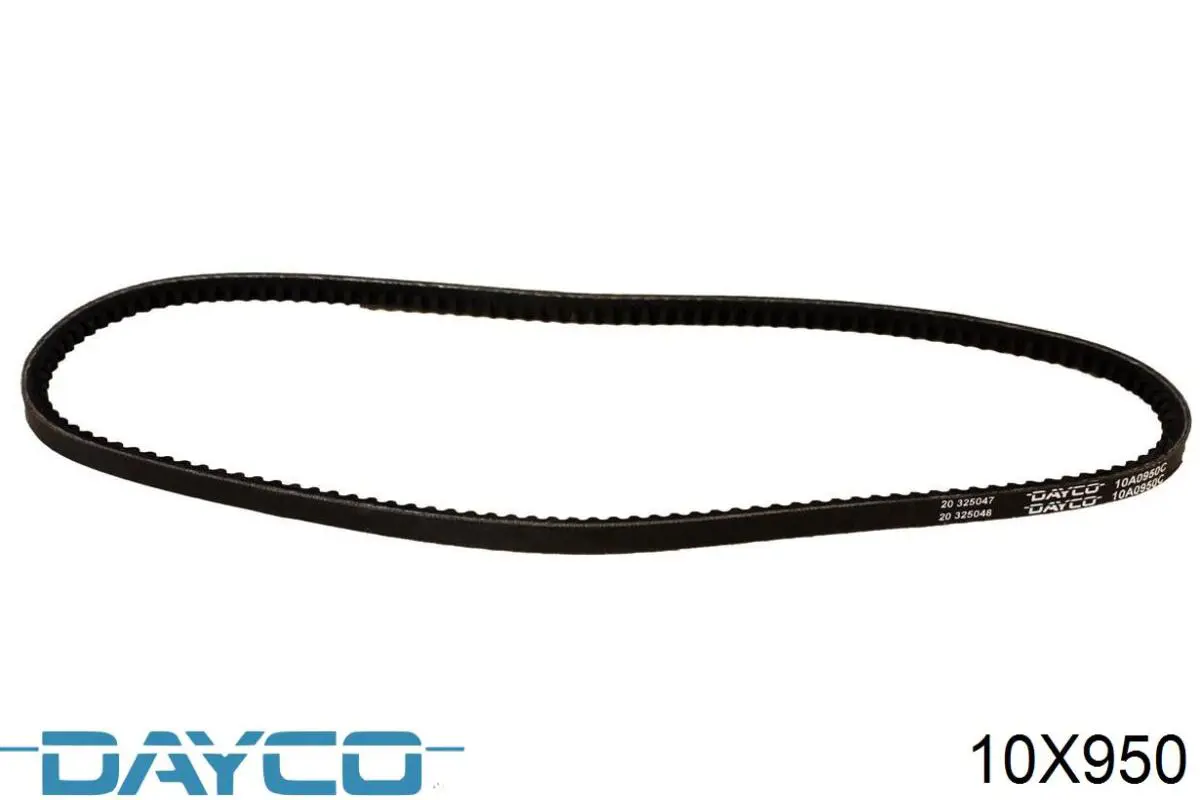 10X950 Dayco Поліклиновий ремінь