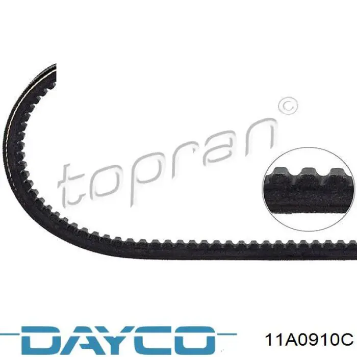 Купити 11A0910C Dayco Ремінь генератора
