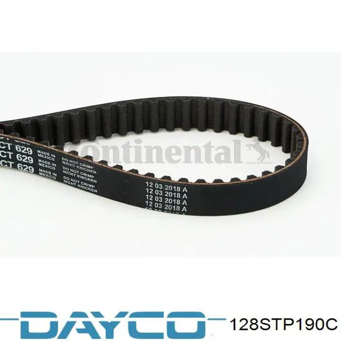 Зубчастий ремінь Dayco 128STP190C ціна, від 8.12 USD