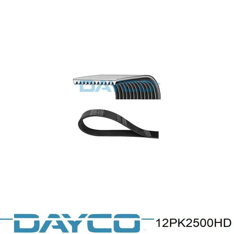 Купити 12PK2500HD Dayco Ремінь генератора