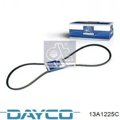 Клиновий ремінь Dayco 13A1225C ціна, від 5.14 USD
