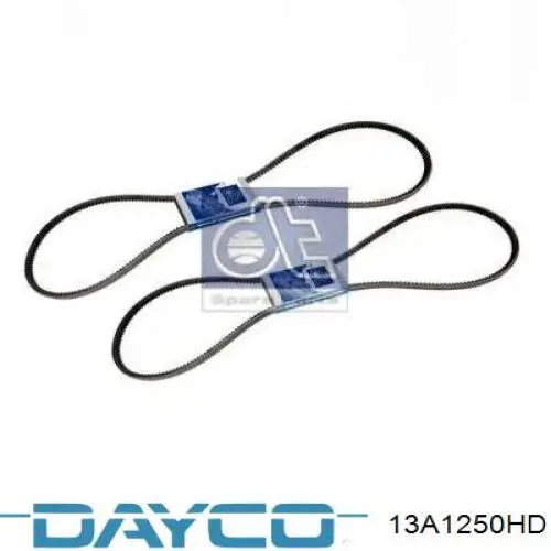 Клиновий ремінь Dayco 13A1250HD ціна, від 5.51 USD