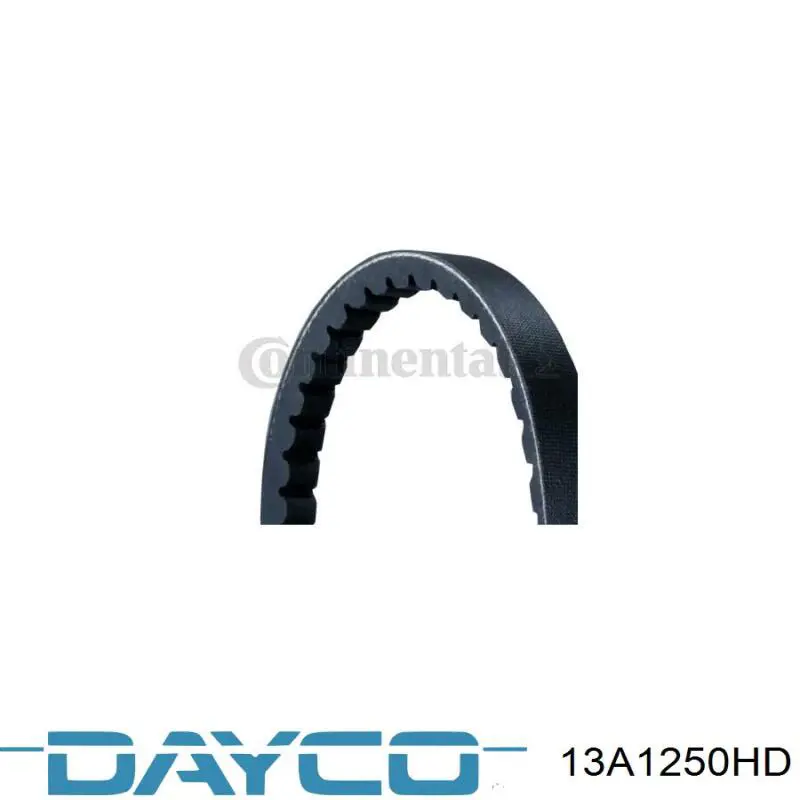 13A1250HD Dayco Поліклиновий ремінь