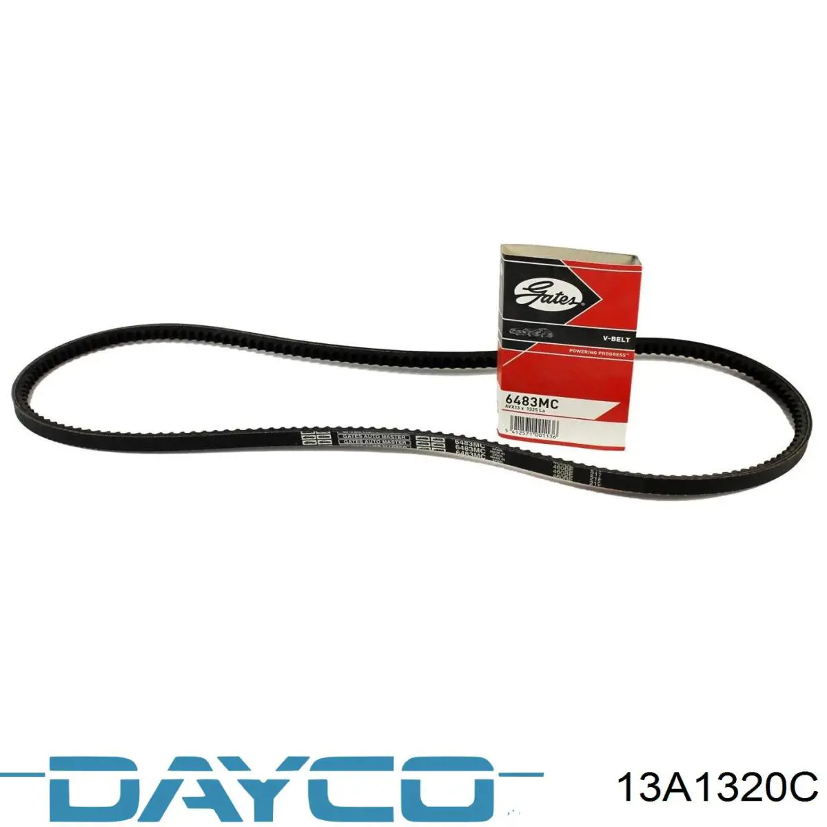 13A1320C Dayco Поліклиновий ремінь