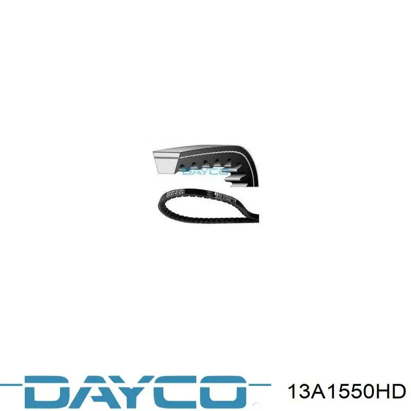 Клиновий ремінь Dayco 13A1550HD ціна, від 8.91 USD