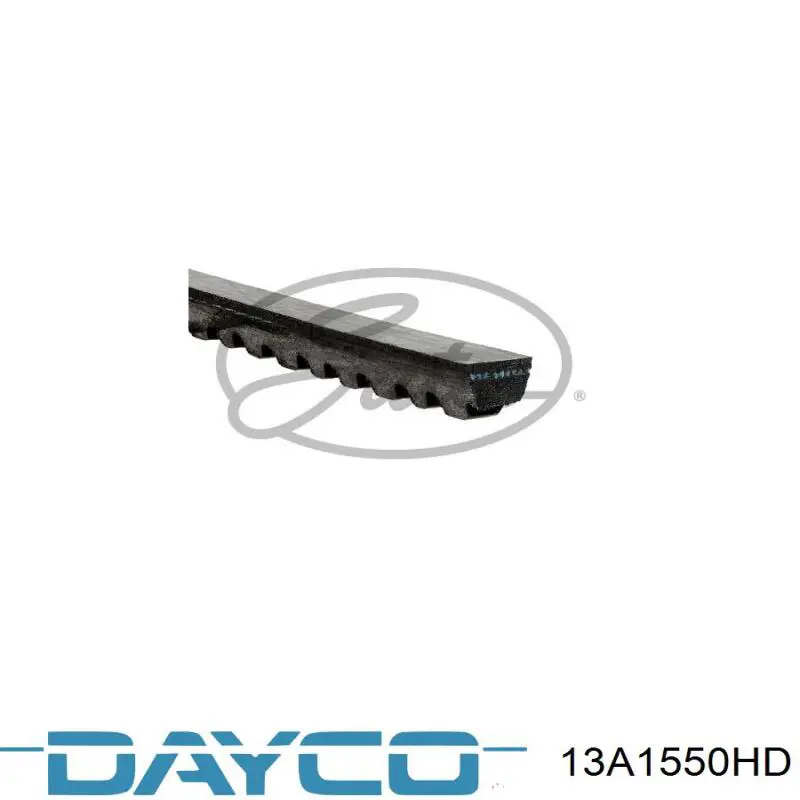 13A1550HD Dayco Поліклиновий ремінь