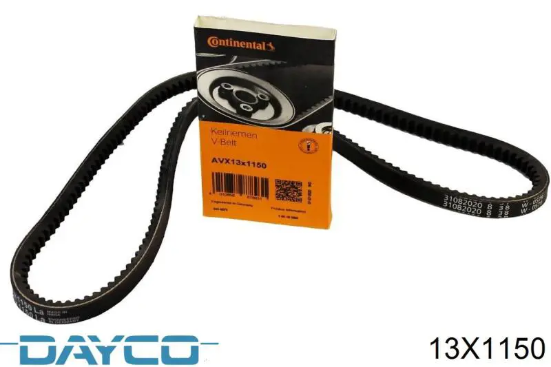 Клиновий ремінь Dayco 13X1150 ціна, від 5.63 USD