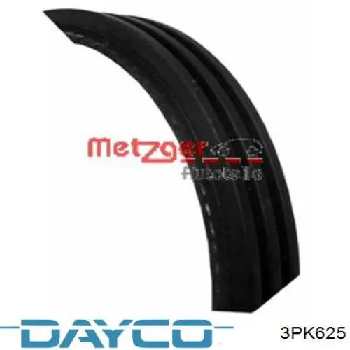 Купити 3PK625 Dayco Ремінь генератора