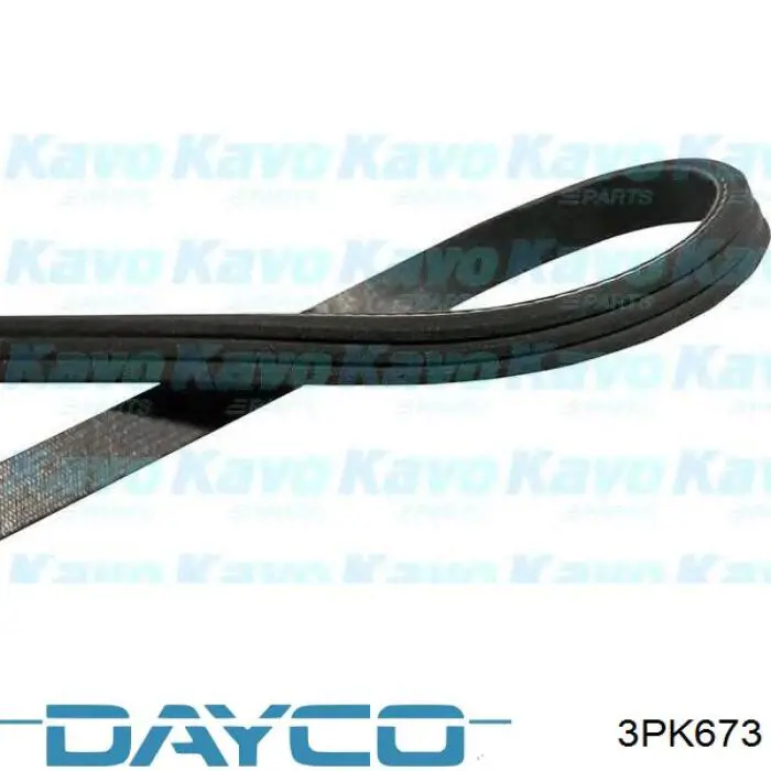 Клиновий ремінь Dayco 3PK673 ціна, від 3.90 USD