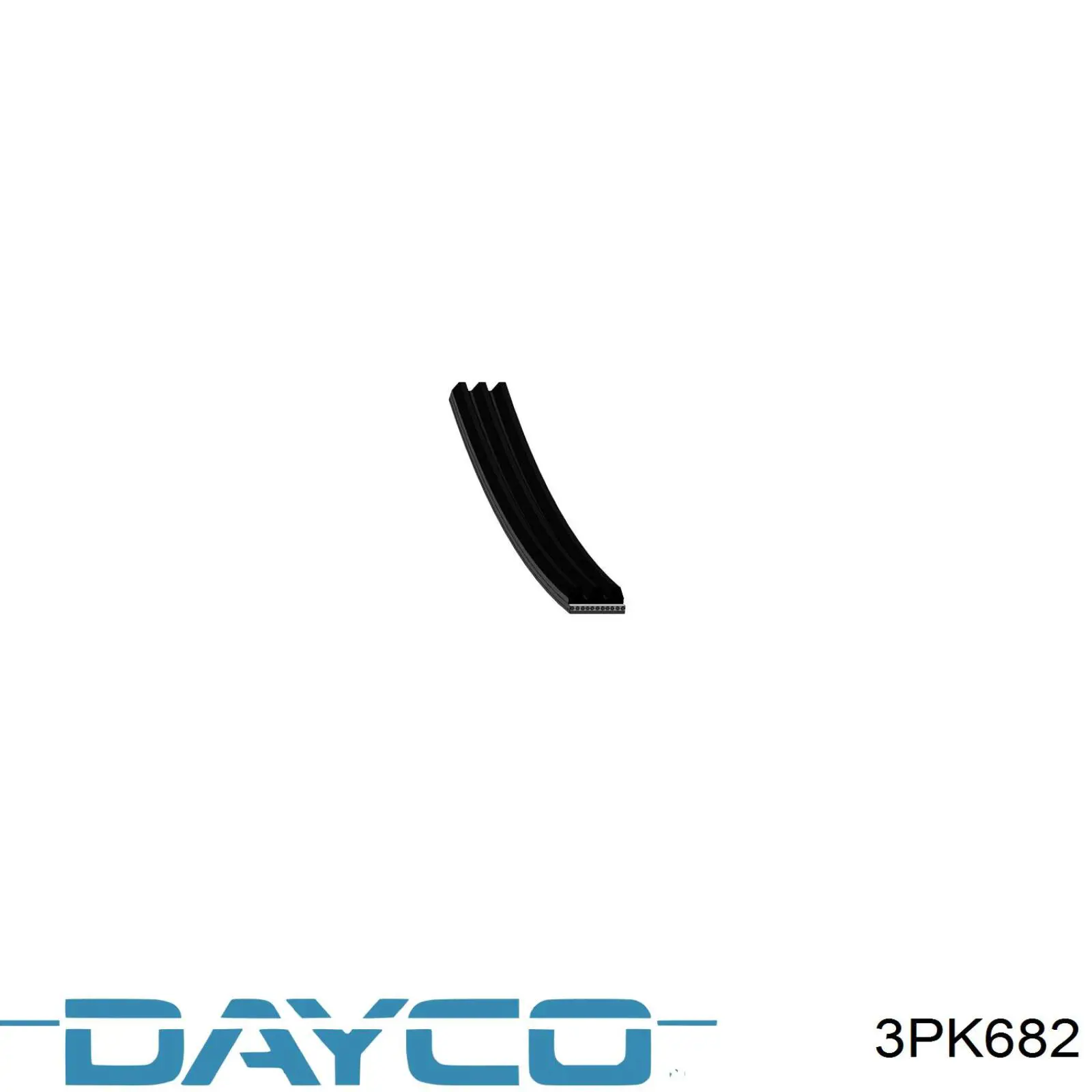 3PK682 Dayco ремінь приводний, агрегатів