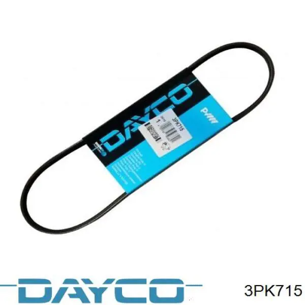 Купити 3PK715 Dayco Ремінь генератора