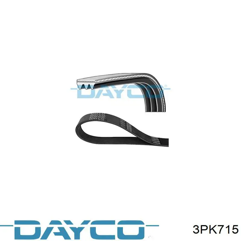 Ремінь генератора 3PK715 Dayco