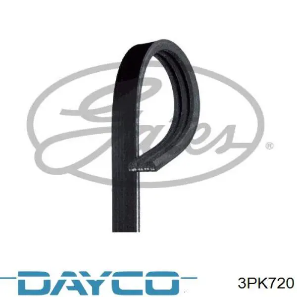 3PK720 Dayco Поліклиновий ремінь