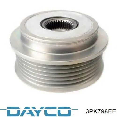 3PK798EE Dayco Поліклиновий ремінь