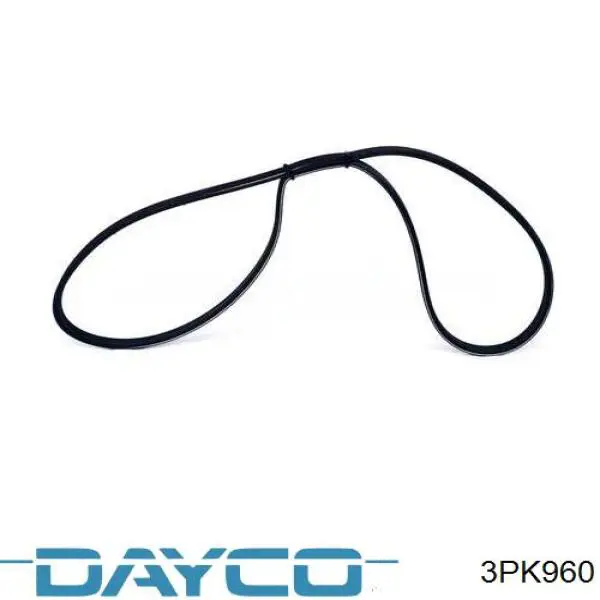 Клиновий ремінь Dayco 3PK960 ціна, від 4.05 USD