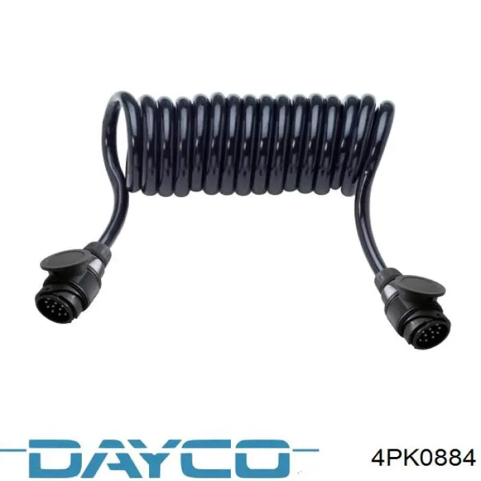 Ремінь приводний, агрегатів 4PK0884 Dayco