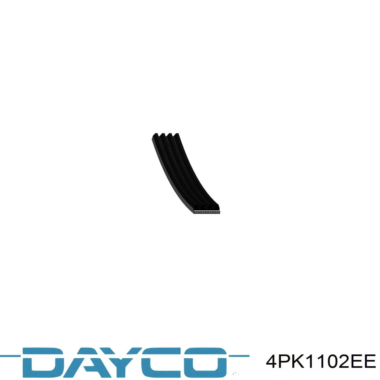 Купити 4PK1102EE Dayco Ремінь генератора