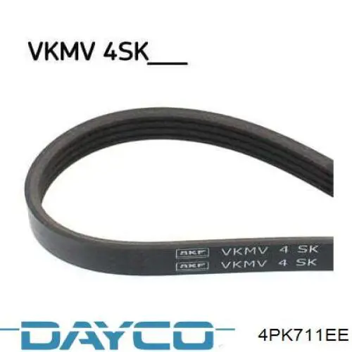 Клиновий ремінь Dayco 4PK711EE ціна, від 5.35 USD