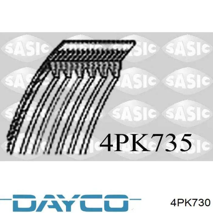 Купити 4PK730 Dayco Ремінь генератора