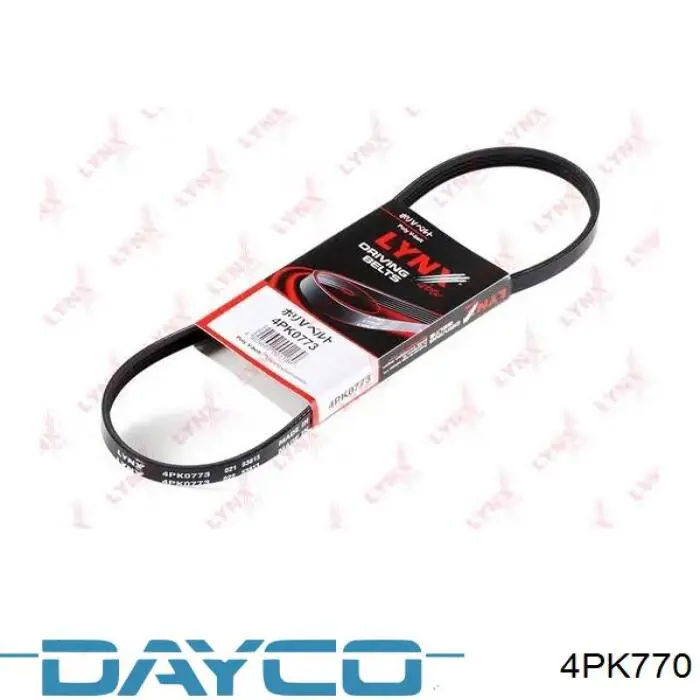 Клиновий ремінь Dayco 4PK770 ціна, від 5.15 USD