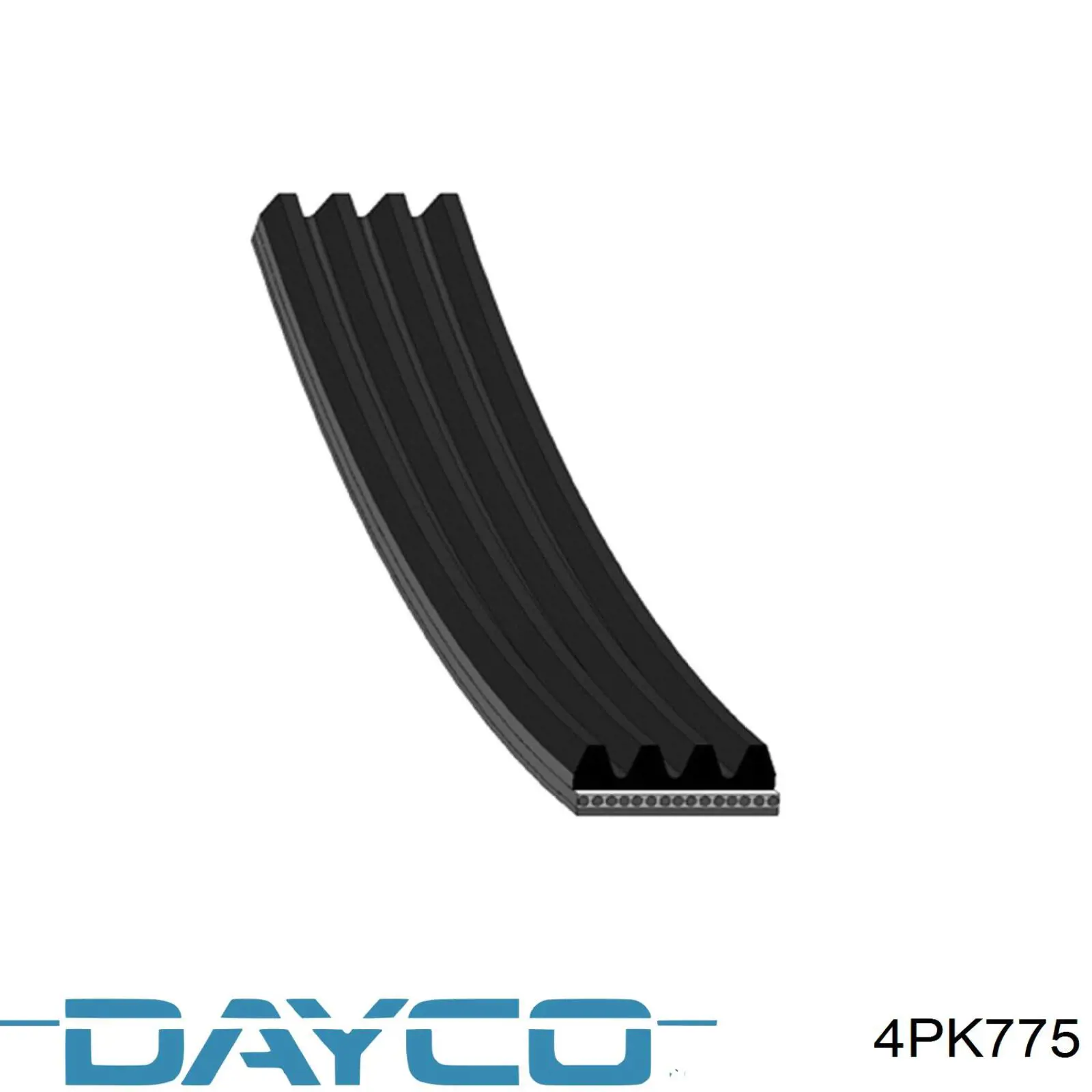 Клиновий ремінь Dayco 4PK775 ціна, від 5.23 USD