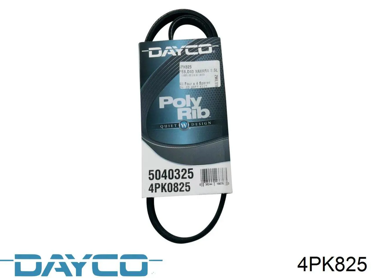Купити 4PK825 Dayco Ремінь генератора