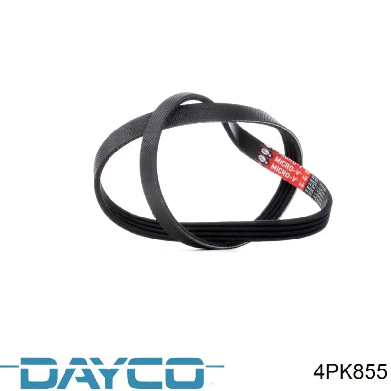 Клиновий ремінь Dayco 4PK855 ціна, від 5.70 USD