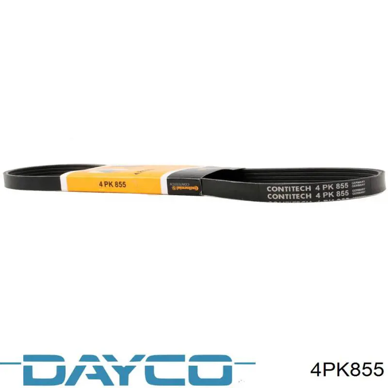 Купити 4PK855 Dayco Ремінь генератора