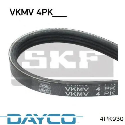 Клиновий ремінь Dayco 4PK930 ціна, від 6.40 USD