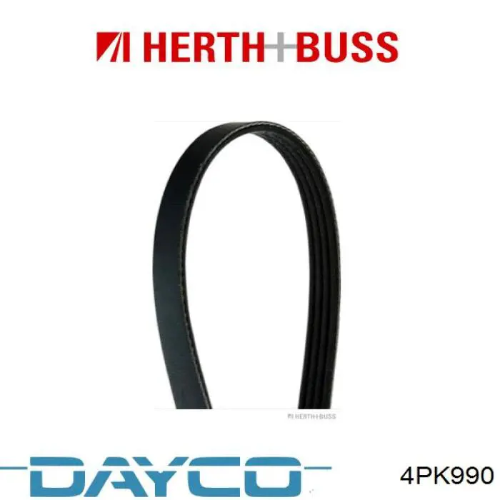 Клиновий ремінь Dayco 4PK990 ціна, від 5.64 USD
