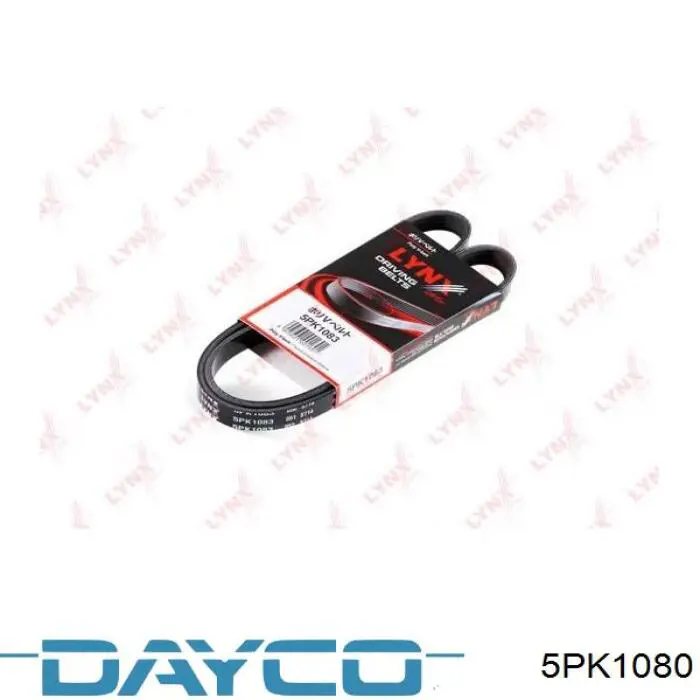 Клиновий ремінь Dayco 5PK1080 ціна, від 9.53 USD
