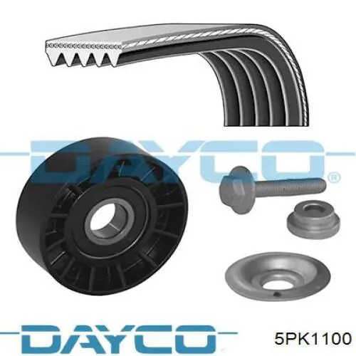 Клиновий ремінь Dayco 5PK1100 ціна, від 6.94 USD