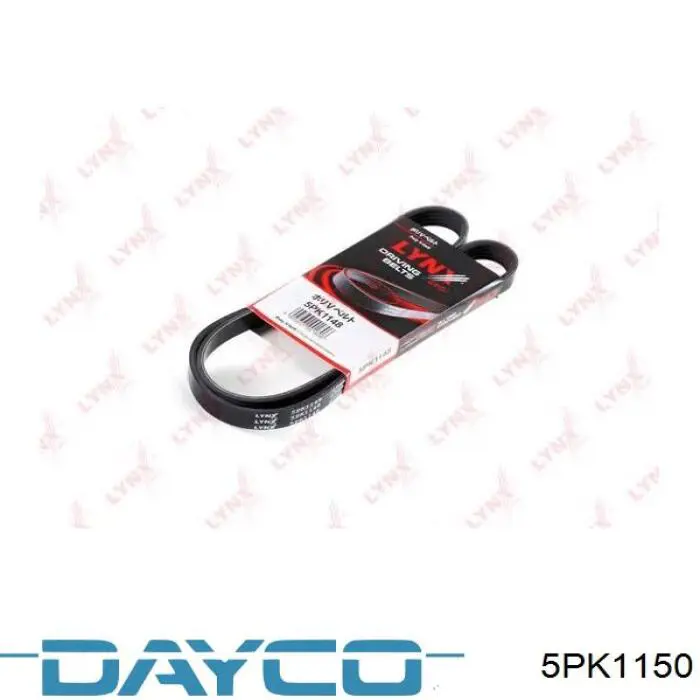 5PK1150 Dayco Поліклиновий ремінь