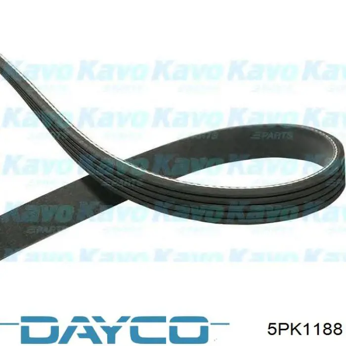 Купити 5PK1188 Dayco Ремінь генератора