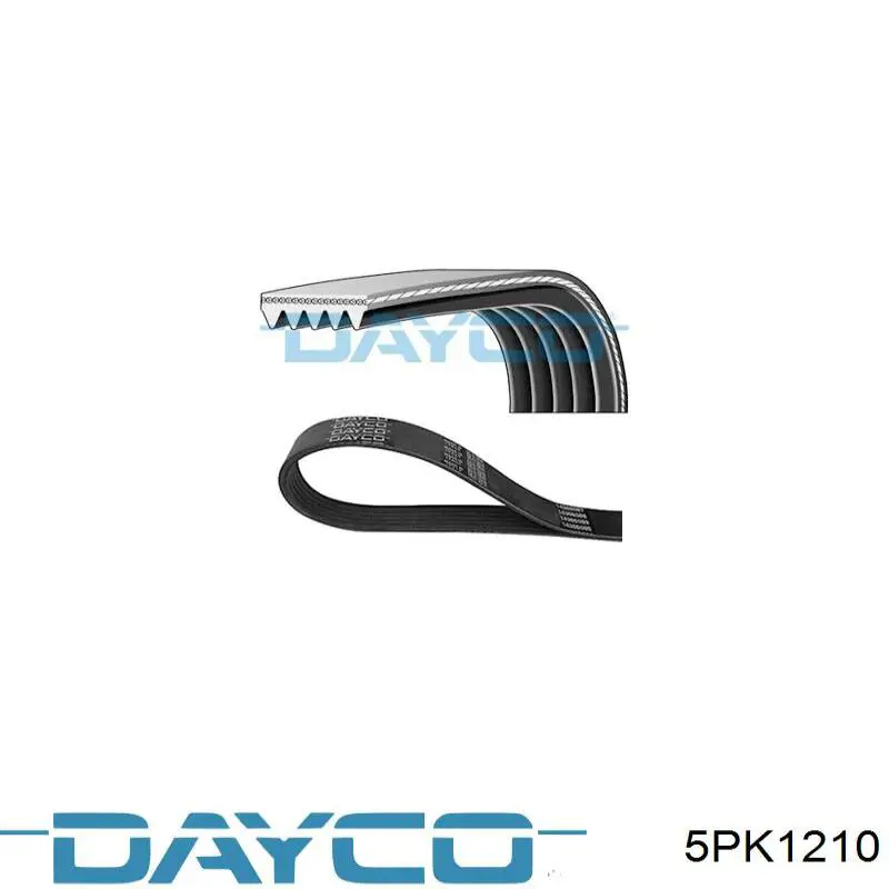 Ремень генератора DAYCO 5PK1210