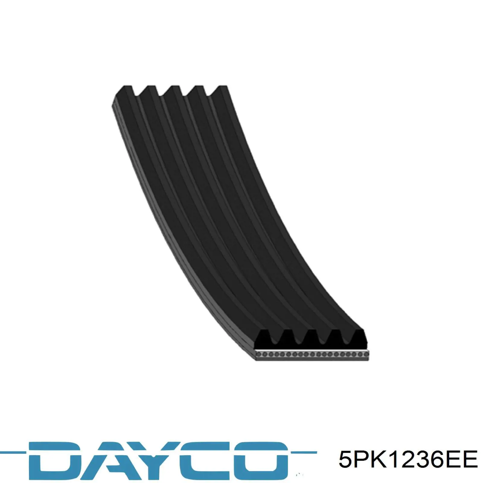 Клиновий ремінь Dayco 5PK1236EE ціна, від 11.48 USD