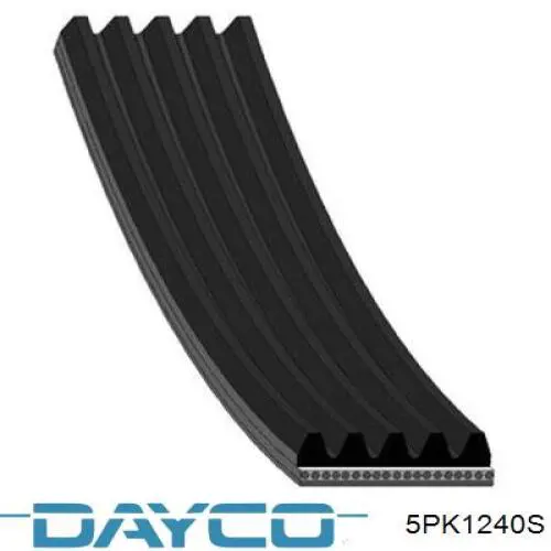 Ремінь генератора 5PK1240S Dayco