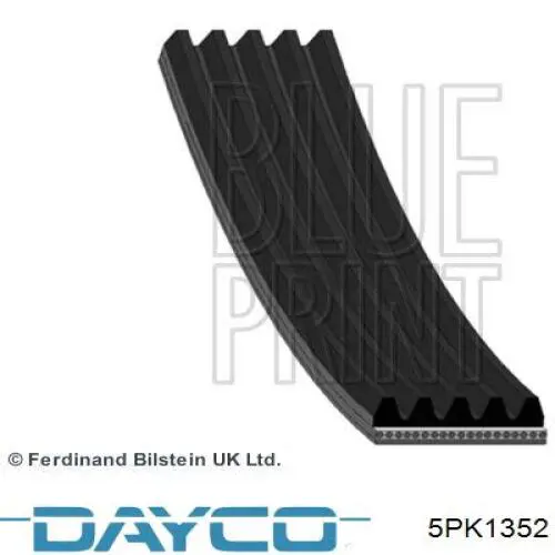 Купити 5PK1352 Dayco Ремінь генератора