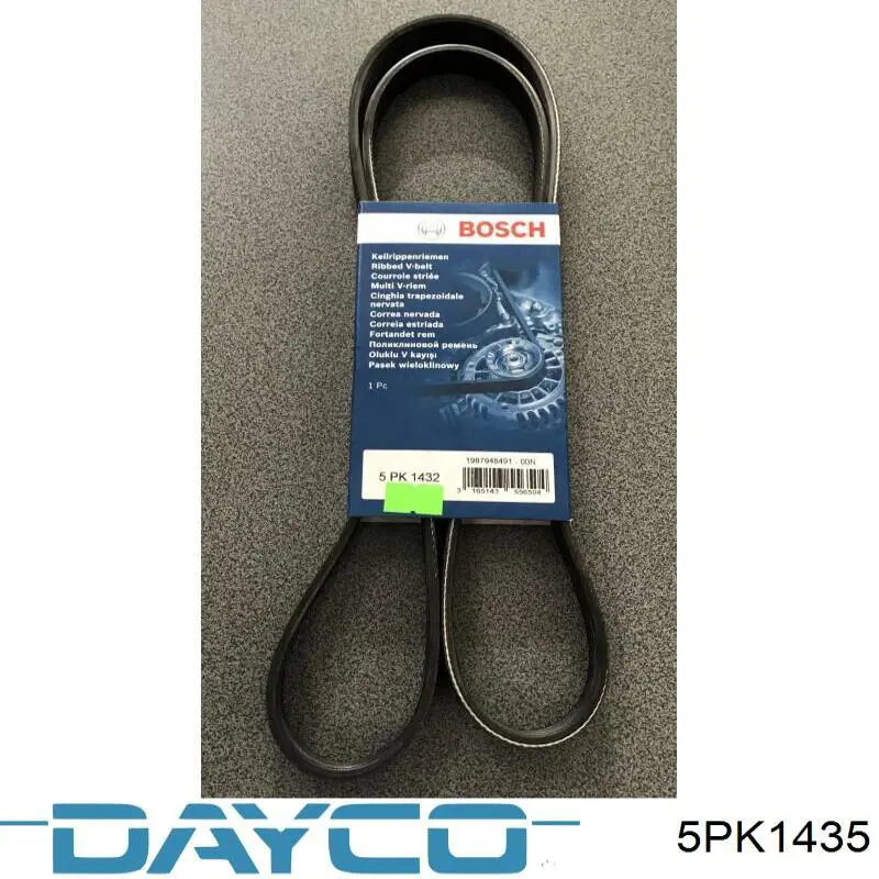 Купити 5PK1435 Dayco Ремінь генератора
