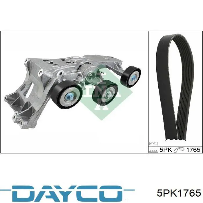 Клиновий ремінь Dayco 5PK1765 ціна, від 14.66 USD