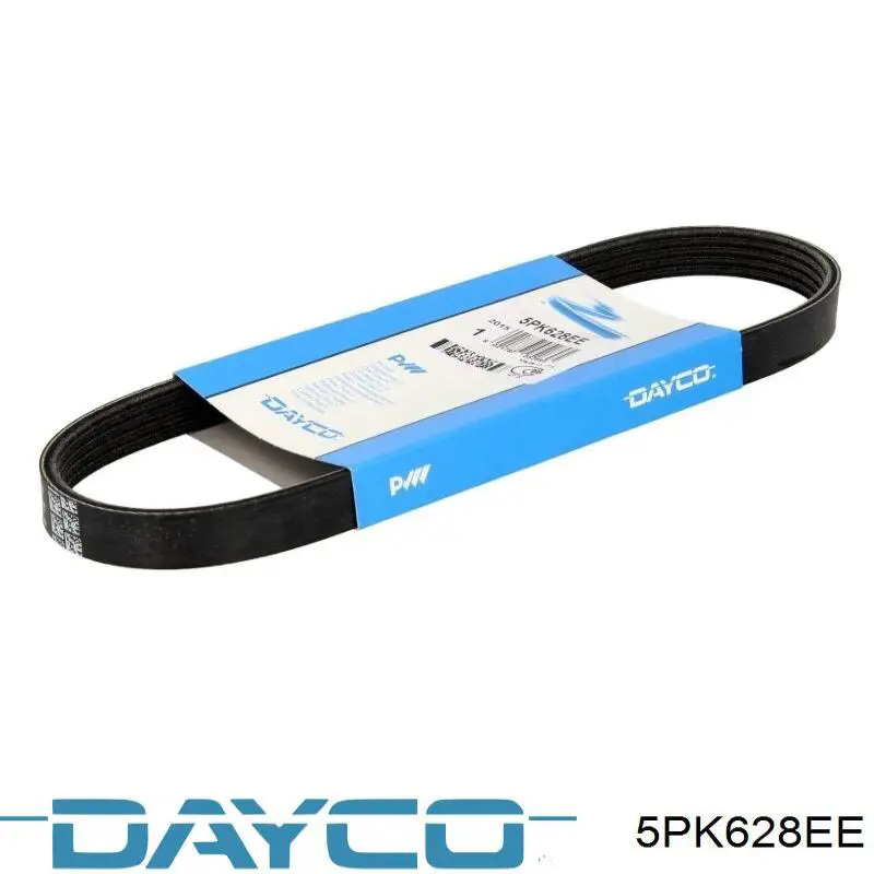 Клиновий ремінь Dayco 5PK628EE ціна, від 7.95 USD
