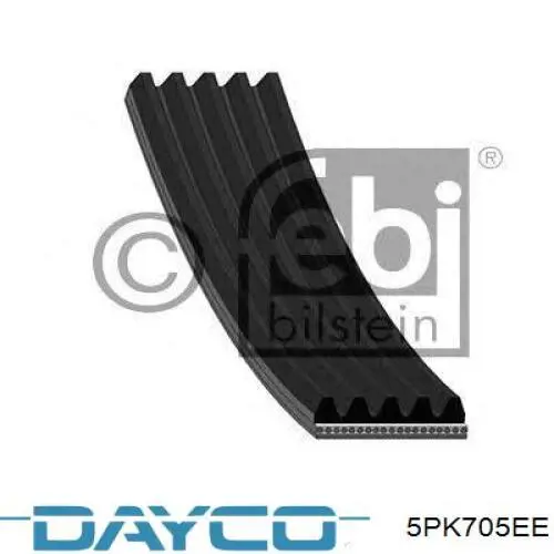 Ремінь генератора 5PK705EE Dayco