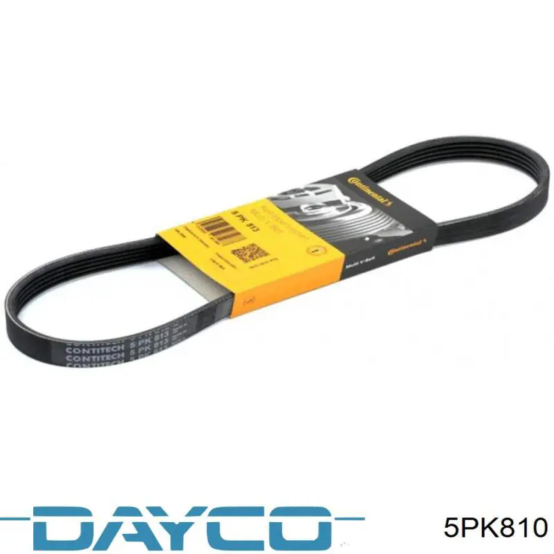 Клиновий ремінь Dayco 5PK810 ціна, від 6.38 USD