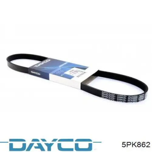 Купити 5PK862 Dayco Ремінь генератора