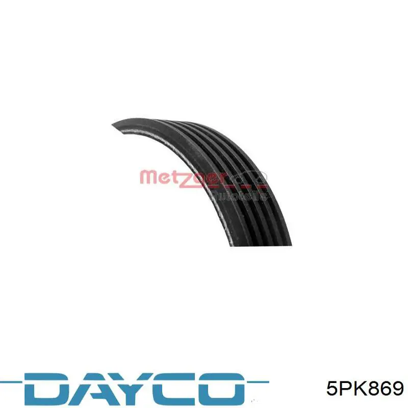 Клиновий ремінь Dayco 5PK869 ціна, від 5.92 USD